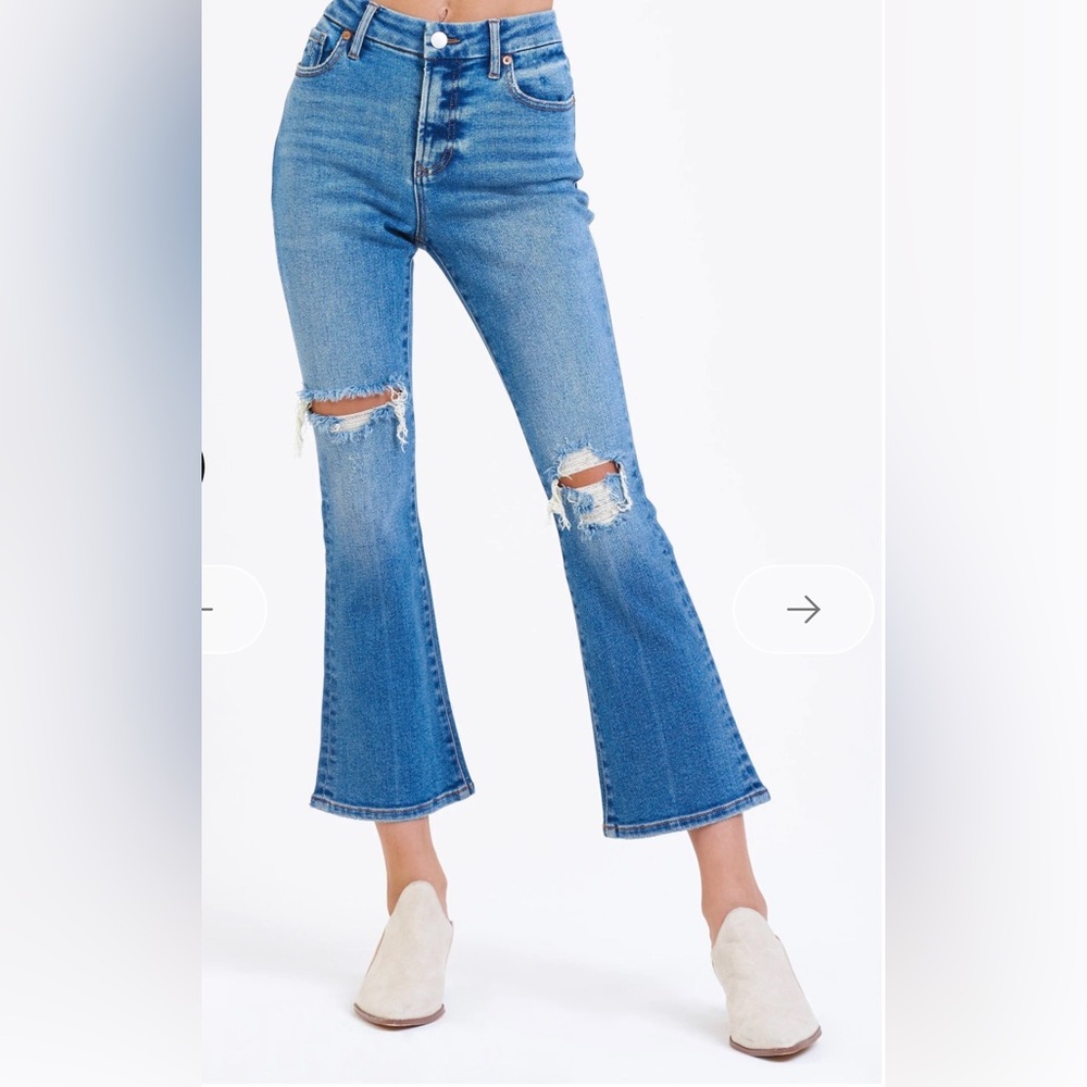 Dear John Light Blue Jeanne Flare Jeans